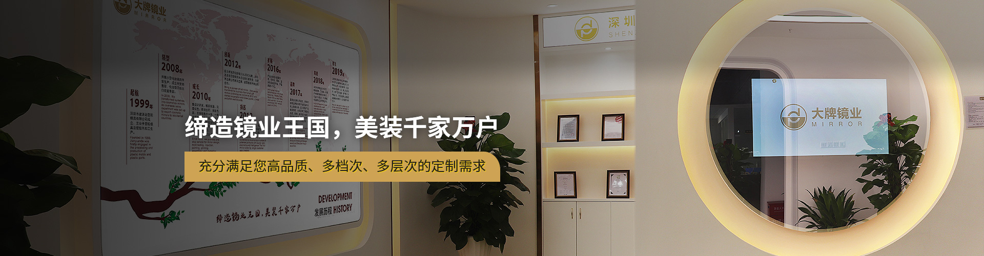 大牌鏡業(yè)-締造鏡業(yè)王國(guó),美裝千家萬戶